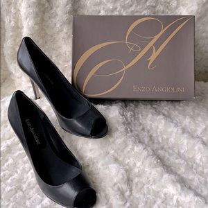 Enzo Angiolini Black Heels